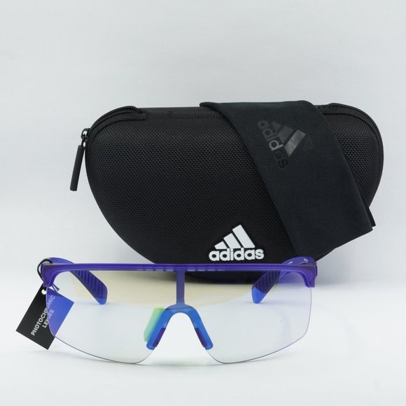 Amazon.com: Sunglasses Adidas Sport SP 0005 91X Matte Blue  FINAL PRICE NEW ADIDAS SP0005 91X SUNGLASSES